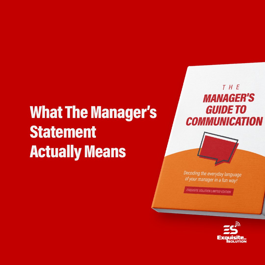 ExquisiteUganda's tweet image. Ever wondered what your manager really means? 🤔 Let’s decode those statements together!

Starting with the classic: &apos;Let’s circle back on this.&apos; 👀

Follow the thread for more hidden meanings!
#ManagerSpeak #DecodeTheMessage