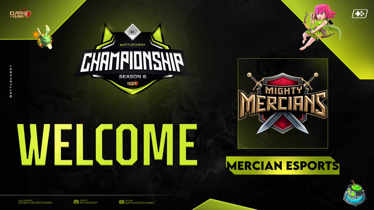 mightymercians's tweet photo. Join us for S6 of @BattlechestGG as our TH17 team defends their title! https://t.co/QY5TrD9XDy