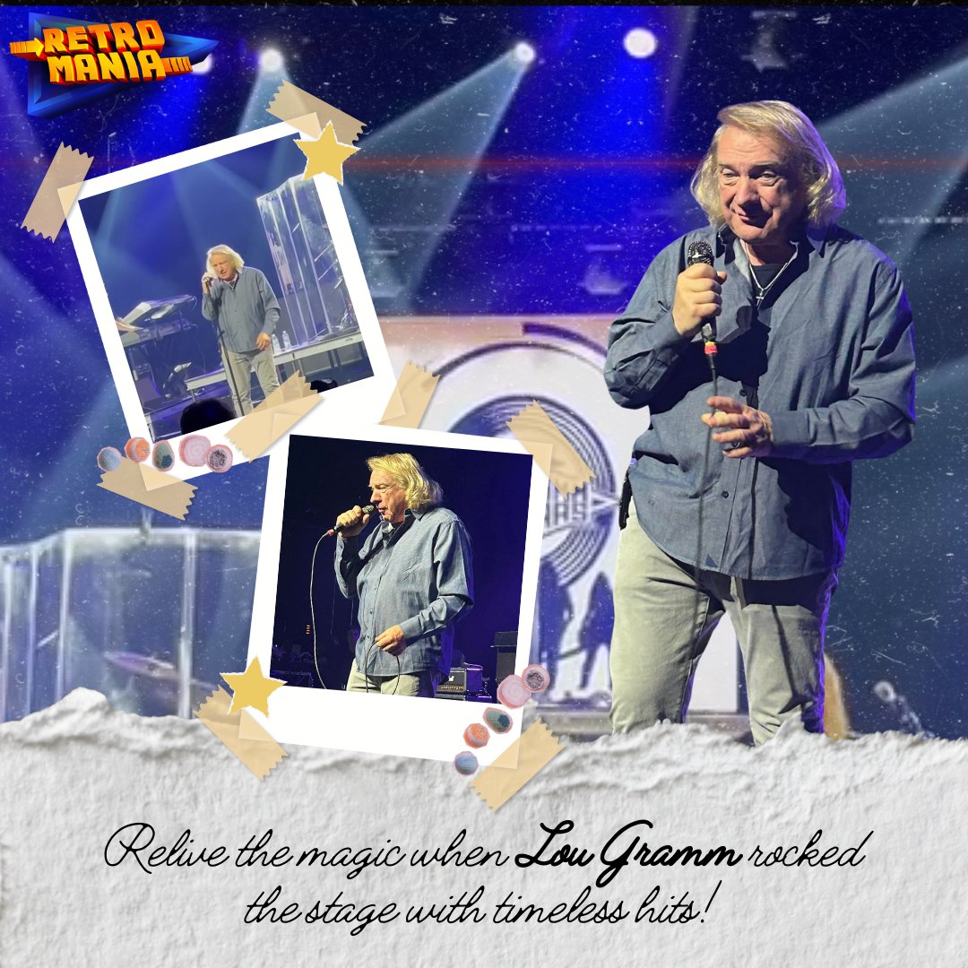 It was pure rock magic as Lou Gramm lit up The Mansion with his legendary hits! 🎸🔥 Ready for more? 

Retromania 2026 is gearing up to bring you the ultimate rock experience!