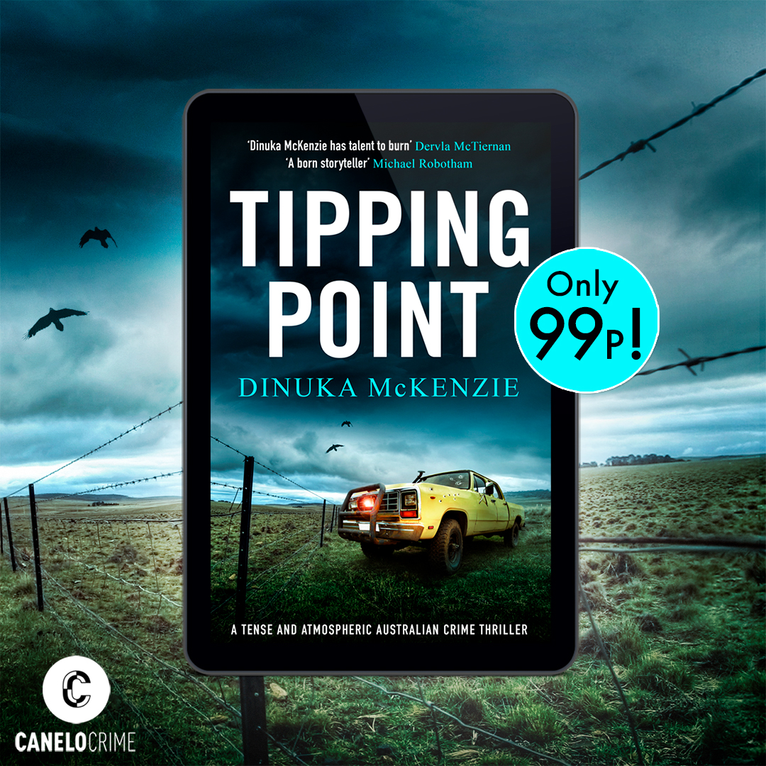 Fancy a tense and atmospheric Australian #crimethriller read for only 99p?🕵️📚

Then grab your copy of @DinukaMckenzie's #TippingPoint, a Detective Kate Miles novel that fans of Patricia Wolf and Hayley Scrivenor will devour! 👉 geni.us/TippingPointNo…
#CrimeFiction