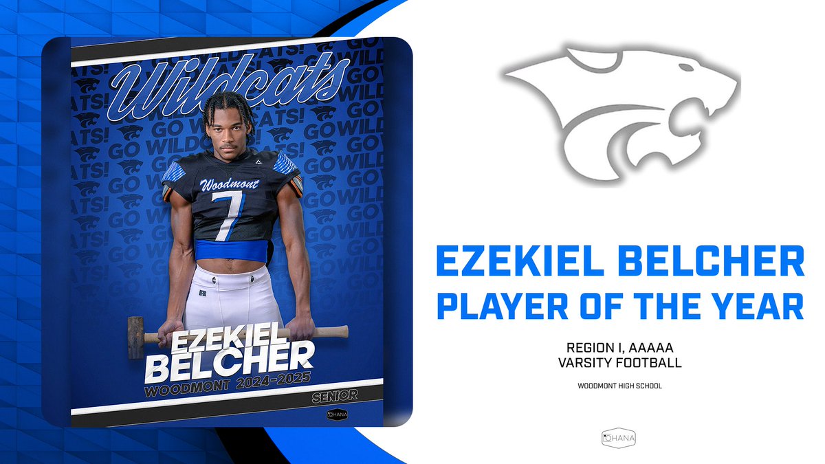We Are Woodmont (@wearewoodmont) on Twitter photo Breaking News..
Ezekiel Belcher (<a href="/zekthefreak01/">Ezekiel Belcher</a>) has been selected as the Region I, AAAAA Football Player of the Year!
Congratulations Zeke!
What an incredible accomplishment!
Another great kid on West Georgia Road!
#WeAreWoodmont
#ProudAD Breaking News..
Ezekiel Belcher (<a href="/zekthefreak01/">Ezekiel Belcher</a>) has been selected as the Region I, AAAAA Football Player of the Year!
Congratulations Zeke!
What an incredible accomplishment!
Another great kid on West Georgia Road!
#WeAreWoodmont
#ProudAD