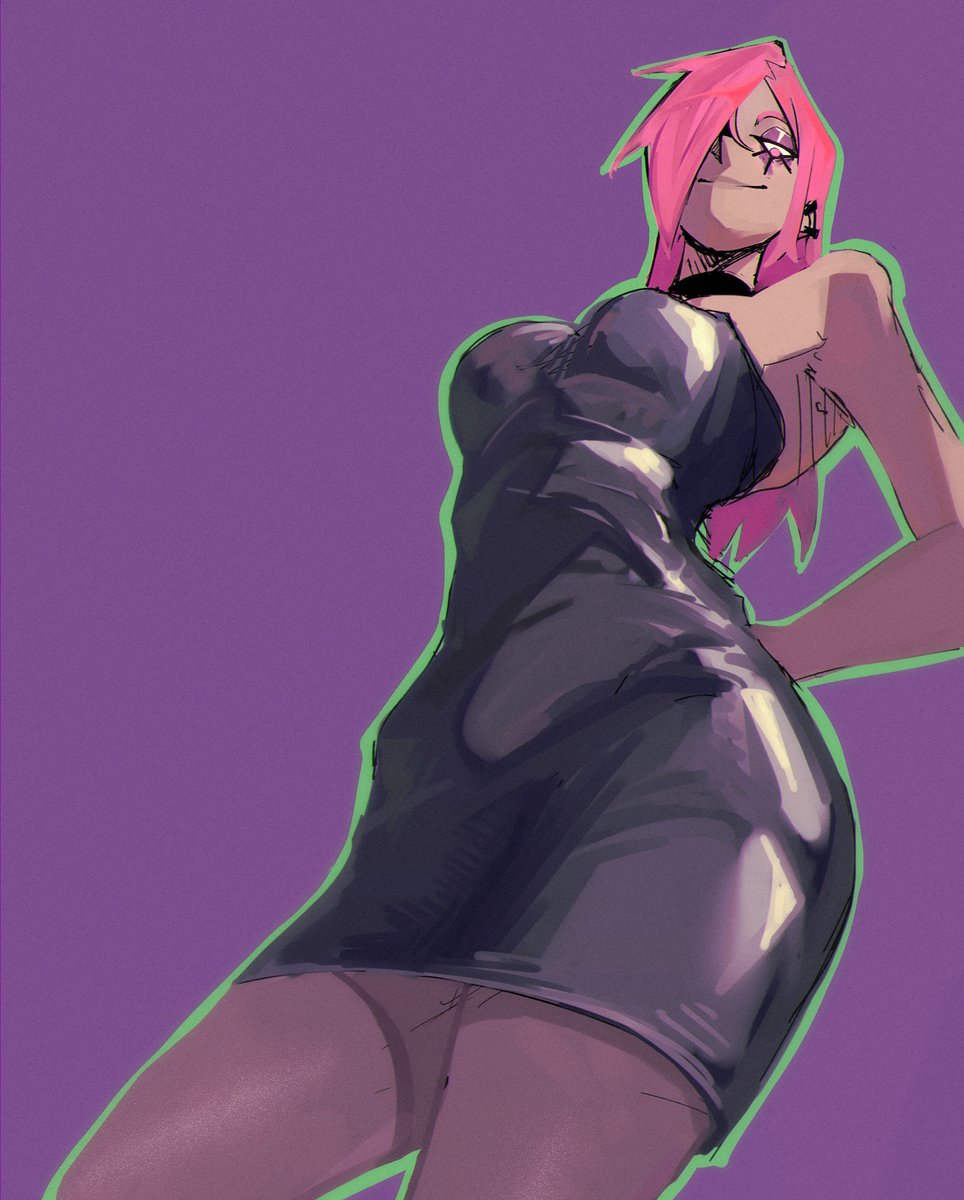 looks up