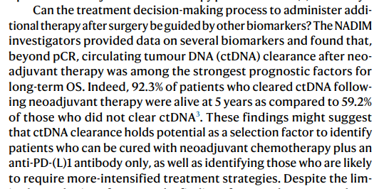 NatureRevClinOncol (@natrevclinoncol) on Twitter photo In this new article, Tina Cascone & William N. William Jr. discuss long-term data from the NADIM trial testing perioperative nivolumab in patients with locally advanced resectable non-small-cell lung cancer: nature.com/articles/s4157… In this new article, Tina Cascone & William N. William Jr. discuss long-term data from the NADIM trial testing perioperative nivolumab in patients with locally advanced resectable non-small-cell lung cancer: nature.com/articles/s4157…
