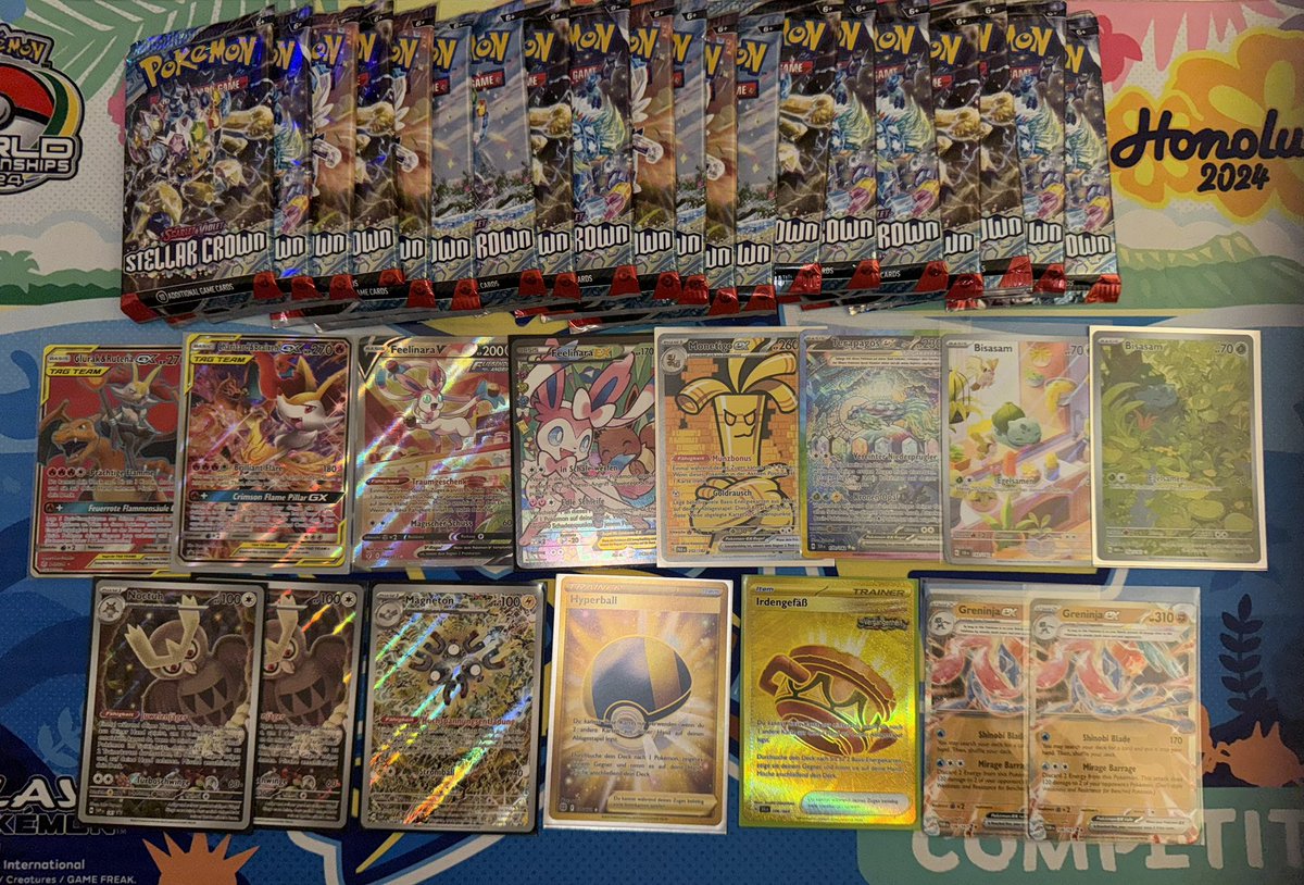 BeefcakeTm's tweet photo. Back from Stuttgart Regional.
Still believed in Lugia.
Had an akward but undefeated 4-0-4 run on Day1 and finished with a final score of 6-2-4 on place 155 of 1702. 
4 Times Day2-Streak still going🔥 
+60CP (562 total) and 18 Booster
See you in London 🇬🇧 https://t.co/XWVcnafmEe