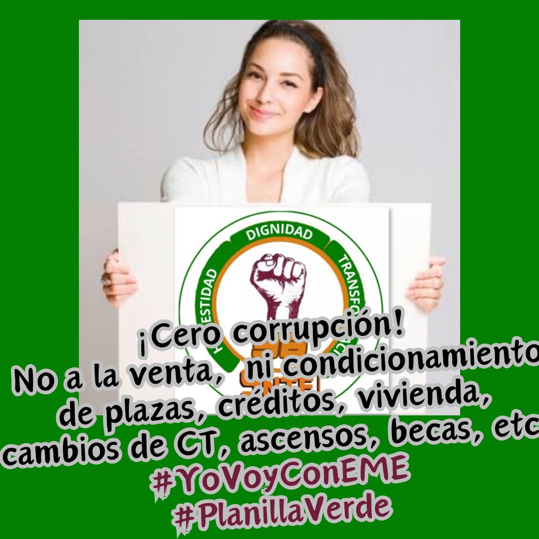 PVerdeSecc36's tweet photo. ¿Quién es Emelia Ortiz? 
Secretaria de Investigación y Capacitación Educativa del Comité Ejecutivo de la
Sección 36.

#PlanillaVerde
#SNTE36 #Seccion36 
#emeliasecretariageneral 
#estiempodelasmujeres
#YoVoyConEME
#HastaQueLaDignidadSeHagaCostumbre
#EsTiempoDeLasMujeres https://t.co/FHUaIrBUtq