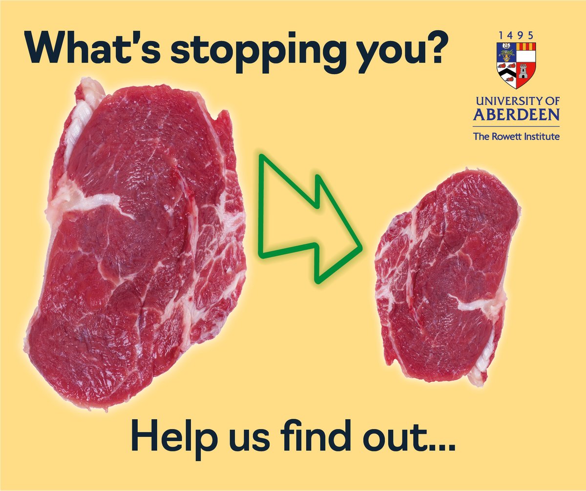 Aged 18-30?
Want to eat more healthily and sustainably but aren't sure how?
Eat red meat most days?
How about taking part in our new study where you'll get eight weeks of personalised food swaps?
Find out more here: abdn.io/19c