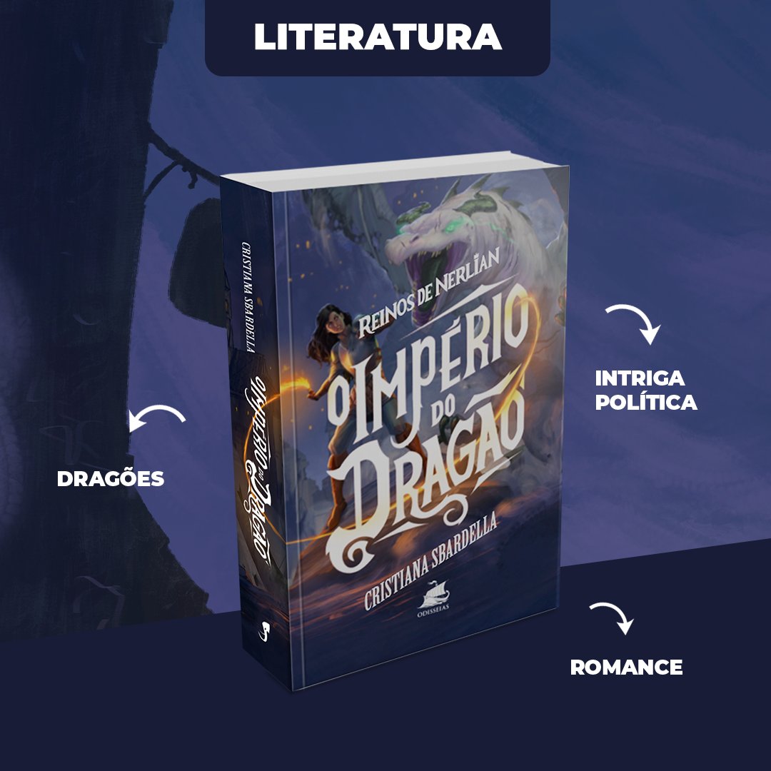 jamboeditora's tweet photo. 🚀 REINOS DE NERLIAN — VOL. 3: O IMPÉRIO DO DRAGÃO
➡️ https://t.co/9czc1tNoNI

Chegou a conclusão da trilogia Reinos de Nerlian! Acompanhe Minea e Dorak em uma batalha de feiticeiros, dragões e humanos diante dos conflitos causados por intriga política e sede de poder. https://t.co/8kAh6RQrla
