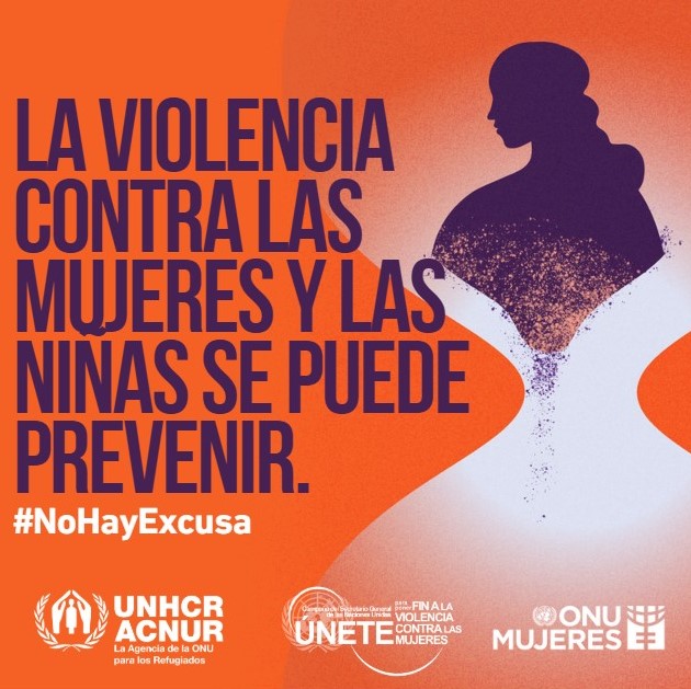 ACNURGuate's tweet photo. ¡Acabemos con la violencia contra las mujeres las niñas!
#NoHayExcusa
#16DiasDeActivismo 
#UNETE 
#ActúaYa https://t.co/dXDoe0G35D