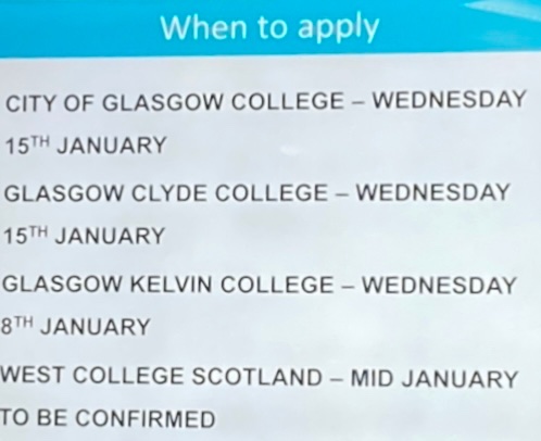 Some of our S4 <a href="/KingsTrust/">The King's Trust</a>  enjoyed an insightful workshop on writing personal statements for college applications today as part of their Career planning unit. Thank you so much to Kirsty from <a href="/skillsdevscot/">Skills Development Scotland</a> <a href="/KingsTrust/">The King's Trust</a> <a href="/BoclairAcademy/">Boclair Academy</a>