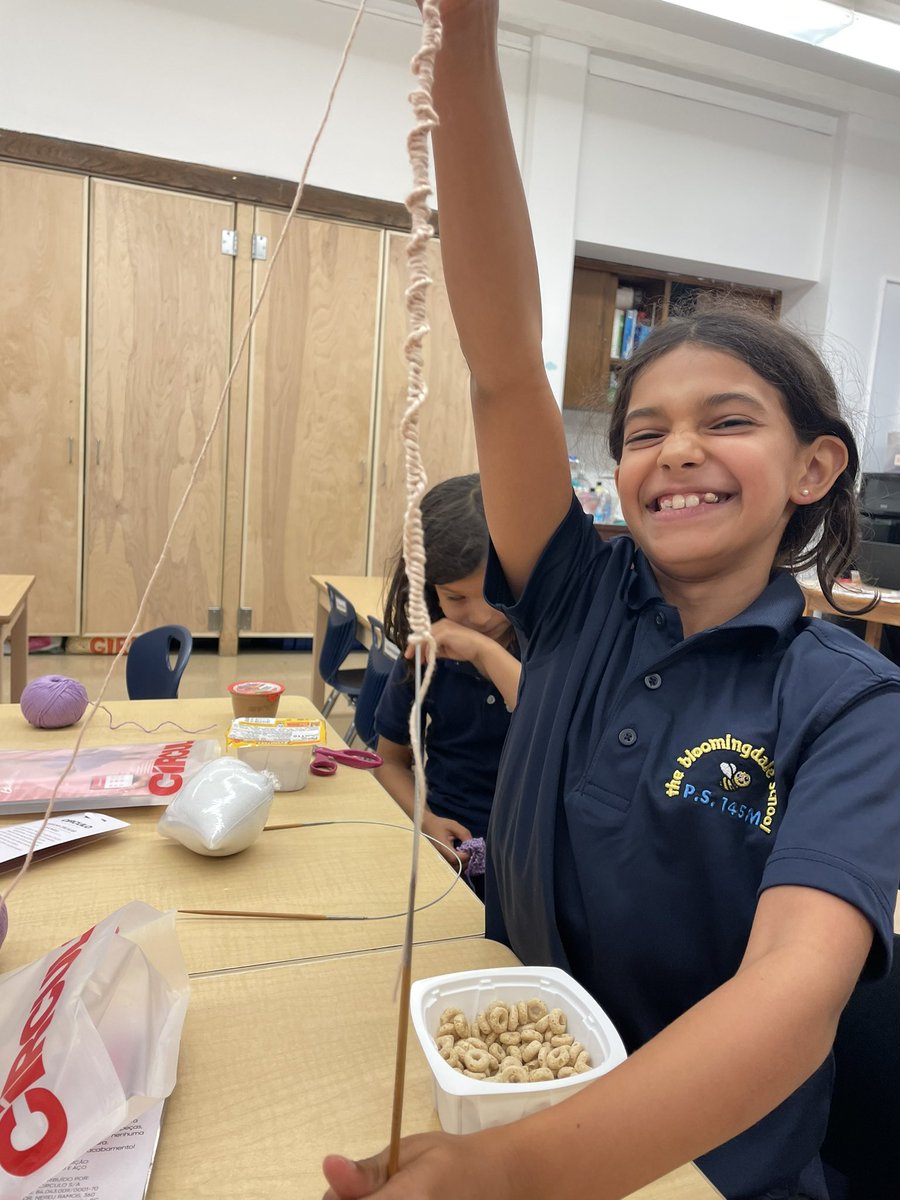 After school vibes at PS 145—knitting, creating, and having fun every Monday to Thursday! 🧶 #knitting #ps145 #afterschool