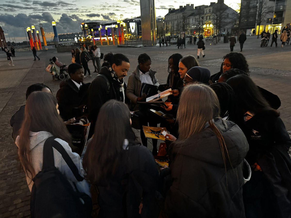 What an incredible opportunity to see <a href="/HamiltonMusical/">Hamilton</a> today.
Completely blown away by the whole production, it was outstanding! 
All in all a brilliant day at Willows and to top it off I got to see some of my wonderful past Cardiff West pupils 🎭 
 
Thank you <a href="/theCentre/">Wales Millennium Centre</a>