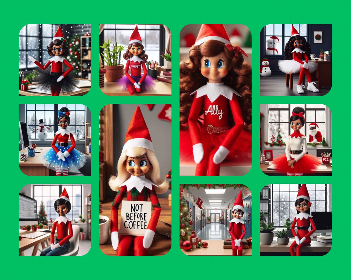 Oh looook… the Counseling Team has a special guest for the holiday season, meet “Haven.” Our department has been “Elf’d.”😎🤩❤️