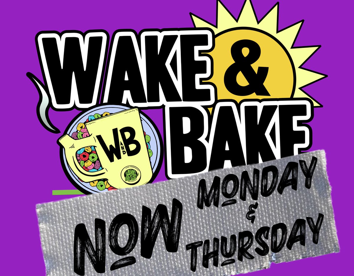 The Wake n Bake crew is moving to a new day!!!!

9am Mondays and Thursday on <a href="/Twitch/">Twitch</a>