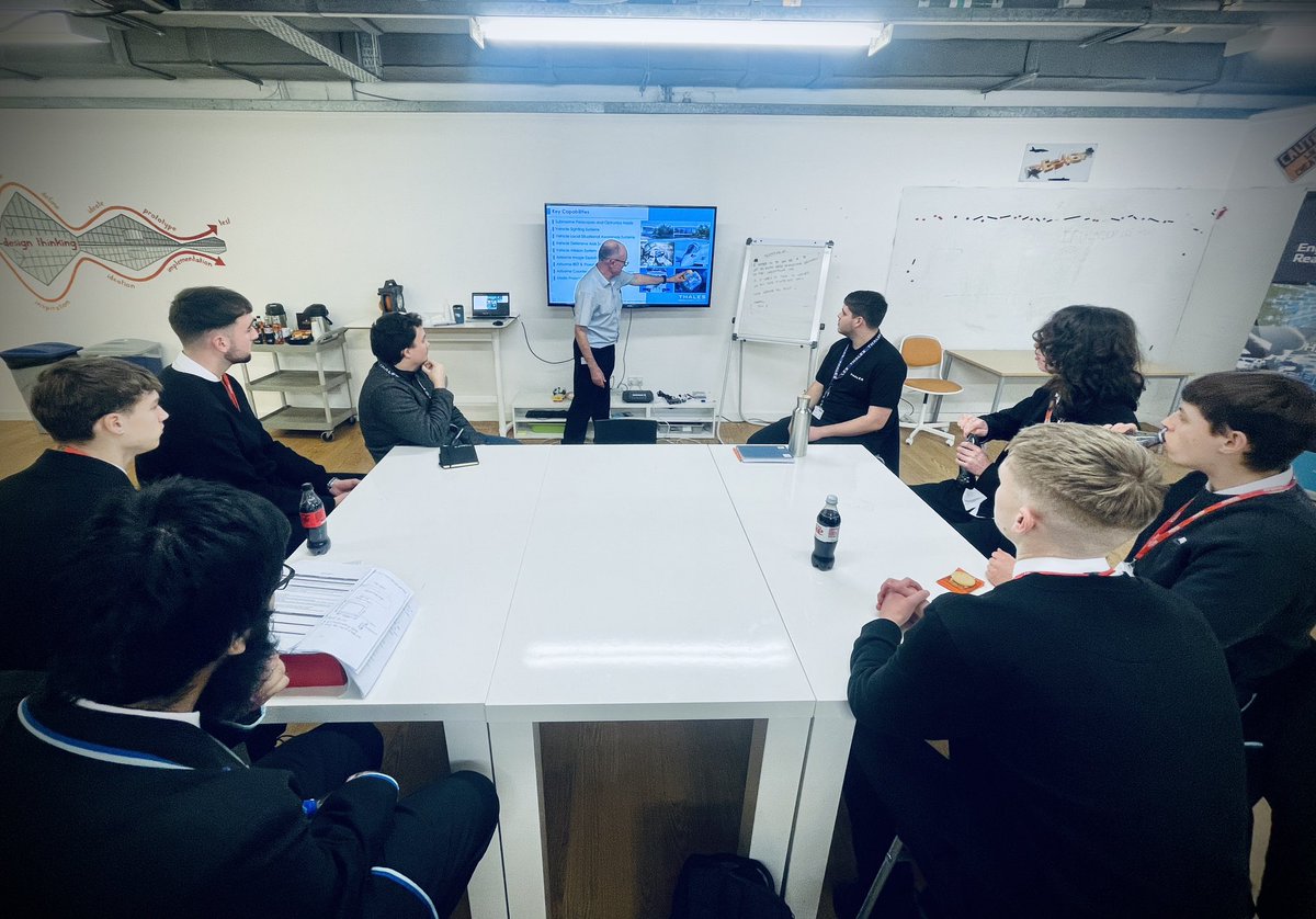 Woodfarm High School STEM (@woodfarm_stem) on Twitter photo Our S6 <a href="/IndustrialCadet/">Industrial Cadets</a> Gold pupils presenting design engineering initial ideas to <a href="/ThalesUK/">Thales UK</a> and taking in a bespoke tour of their Glasgow facility.
Thank you again to <a href="/EDTScotland/">@EDTScotland</a> <a href="/TheEDTUK/">EDT</a> <a href="/thalesgroup/">Thales Group</a> <a href="/YoungSTEMLeader/">Young STEM Leader</a>
#stem #STEMEducation <a href="/STEMedscot/">STEM @ Education Scotland</a>
<a href="/WoodfarmHigh/">Woodfarm High School</a> <a href="/WHS_DYW/">Woodfarm High DYW</a> Our S6 <a href="/IndustrialCadet/">Industrial Cadets</a> Gold pupils presenting design engineering initial ideas to <a href="/ThalesUK/">Thales UK</a> and taking in a bespoke tour of their Glasgow facility.
Thank you again to <a href="/EDTScotland/">@EDTScotland</a> <a href="/TheEDTUK/">EDT</a> <a href="/thalesgroup/">Thales Group</a> <a href="/YoungSTEMLeader/">Young STEM Leader</a>
#stem #STEMEducation <a href="/STEMedscot/">STEM @ Education Scotland</a>
<a href="/WoodfarmHigh/">Woodfarm High School</a> <a href="/WHS_DYW/">Woodfarm High DYW</a>