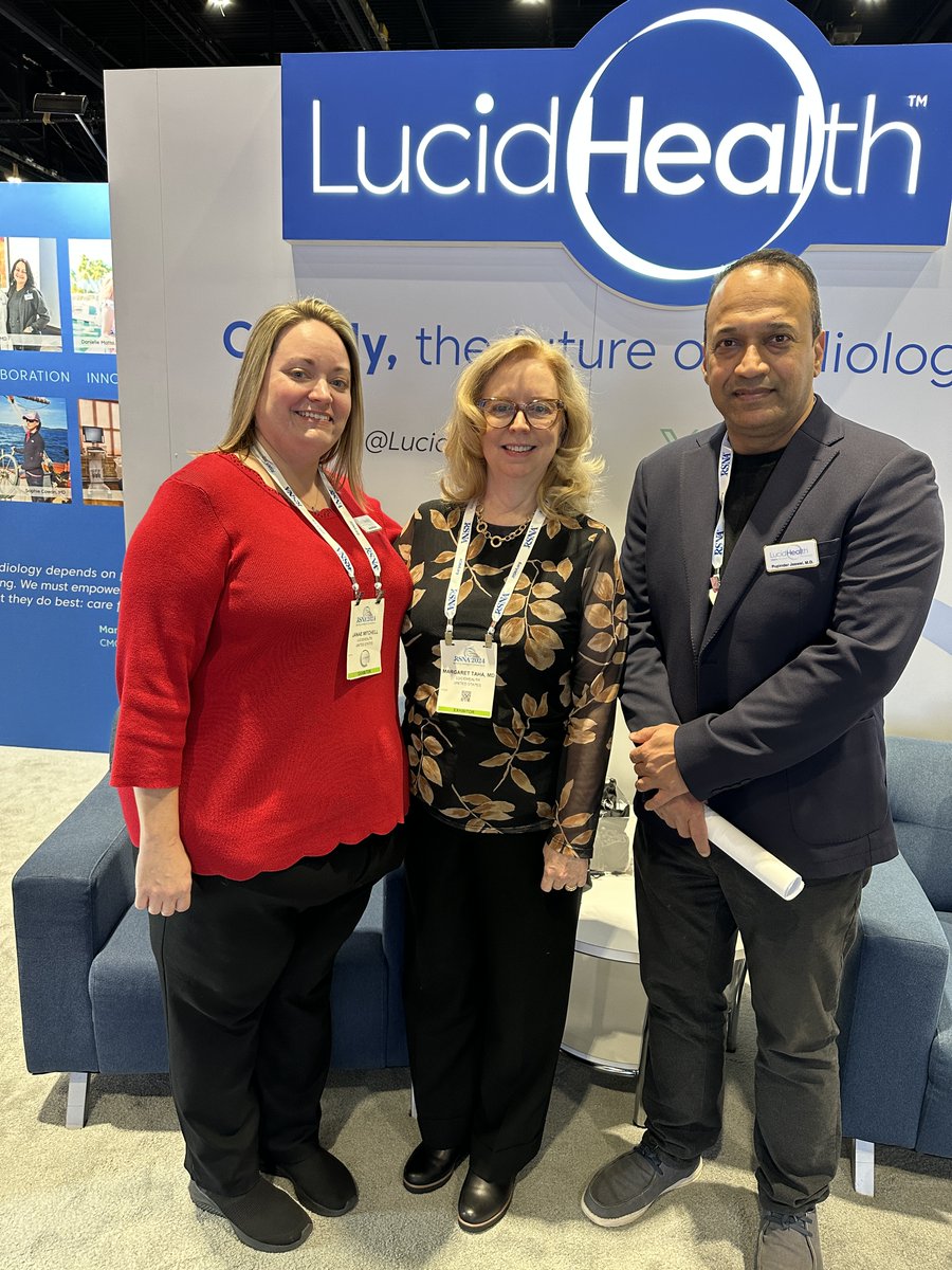 Rahxray's tweet photo. We're here! If you're attending #RSNA2024 we'd love to meet you! 
Come chat with one of our radiologists about our open positions. We’re in the North Hall, booth #7509. 

#ClearlyTheFuture
#RSNA #PoweredbyLucidHealth #RAH https://t.co/9qx1TmaeCr