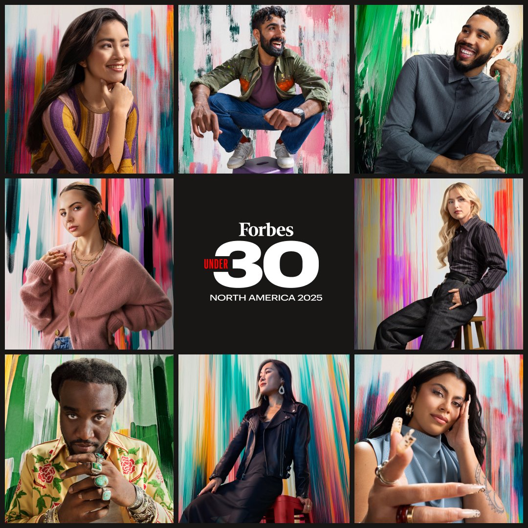 Congrats to the 2025 <a href="/ForbesUnder30/">Forbes Under 30</a> Art &amp; Style Listers. Was a privilege to work on this project.
Meet The #ForbesUnder30 Class Of 2025: 600 go-getters across 20 industries-and a sneak peek into things to come... trib.al/ivCSSEf