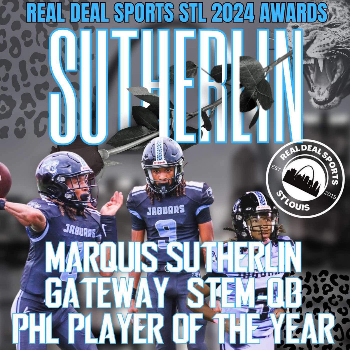 Real Deal Sports! STL (@realdeal_314) on Twitter photo <a href="/Realdeal_314/">Real Deal Sports! STL</a> wants to congratulate <a href="/GSTEMSPORTS/">Gateway_Athletics</a> HC Jason Dulick (Coach of the Year) & QB #9 Marquis Sutherlin <a href="/marquisutherlin/">Marquis Sutherlin</a> (PHL Player of the Year)! #STLStandUp 🦾🫡 <a href="/CoachB_Gut3/">Brandon Guthrie</a> <a href="/JefferyJavell/">Javell Lott Jeffery</a> <a href="/3iltress/">Anthony Rayner</a> <a href="/TheReal_Skinny/">Skinny Ward(Real Deal Sports STL)</a> <a href="/greedy1of1/">Gavin Dillon</a> <a href="/pHalfacre_STL/">Paul Halfacre</a> <a href="/PHLATHLETICS/">PHL</a> <a href="/scoreboardguy/">SCOREBOARD GUY</a> <a href="/Realdeal_314/">Real Deal Sports! STL</a> wants to congratulate <a href="/GSTEMSPORTS/">Gateway_Athletics</a> HC Jason Dulick (Coach of the Year) & QB #9 Marquis Sutherlin <a href="/marquisutherlin/">Marquis Sutherlin</a> (PHL Player of the Year)! #STLStandUp 🦾🫡 <a href="/CoachB_Gut3/">Brandon Guthrie</a> <a href="/JefferyJavell/">Javell Lott Jeffery</a> <a href="/3iltress/">Anthony Rayner</a> <a href="/TheReal_Skinny/">Skinny Ward(Real Deal Sports STL)</a> <a href="/greedy1of1/">Gavin Dillon</a> <a href="/pHalfacre_STL/">Paul Halfacre</a> <a href="/PHLATHLETICS/">PHL</a> <a href="/scoreboardguy/">SCOREBOARD GUY</a>