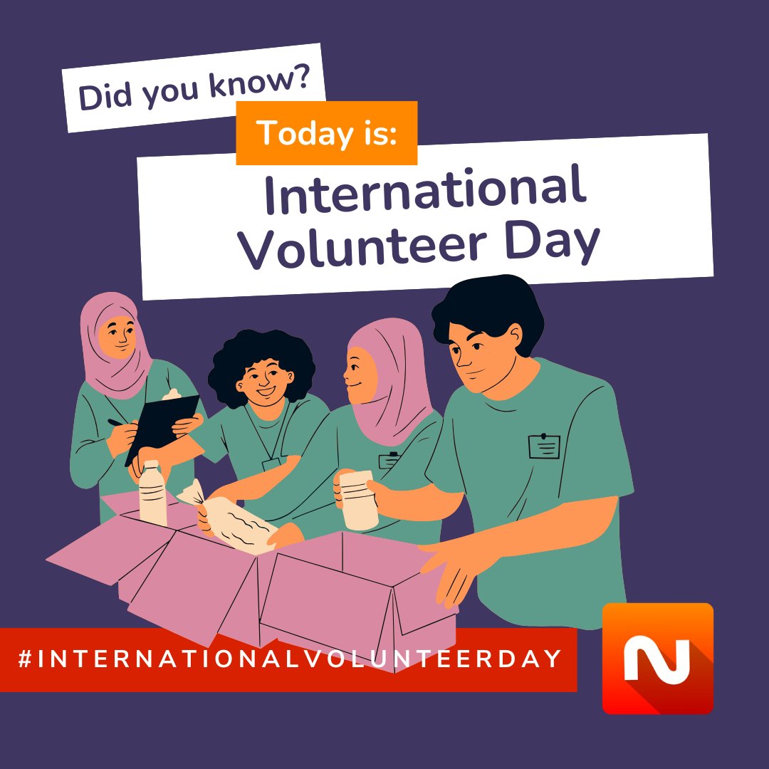 now_u_app's tweet image. 🌍 Happy International Volunteer Day! 🙌
Join us in celebrating the amazing impact volunteers have around the world! 🌎 Your efforts make a difference in the lives of others. 💛 #InternationalVolunteerDay #ChangeMakers #Joinnowu #MakeADifference #nowu #charity