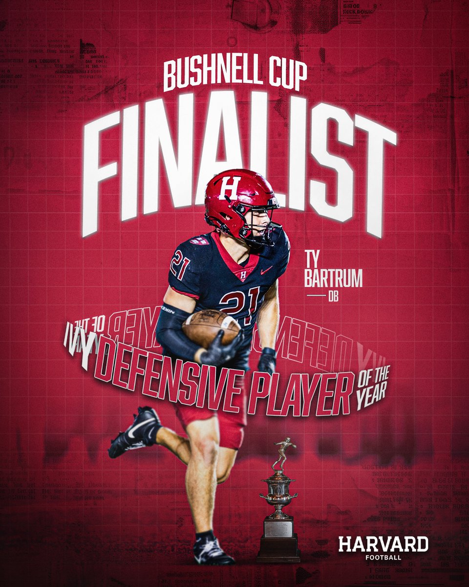 Ty Bartrum ➡️ Bushnell Cup finalist.

🗞️ tinyurl.com/26qozadb

#OneCrimson #GoCrimson