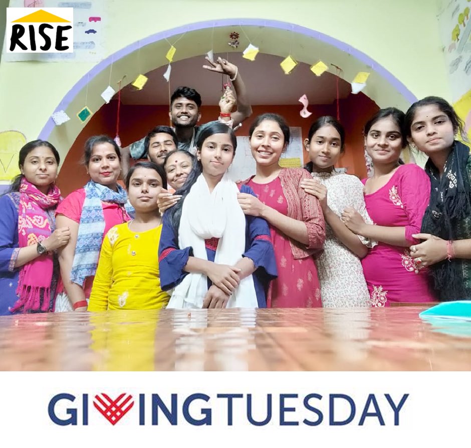 We are passionate about raising the aspirations of young people in rural India. Make a donation today #GivingTuesday2024 at justgiving.com/campaign/riseb…. £20 will enable RISE to provide support in vocational skills to one young person for 1 month and help them pursue their dreams 💛