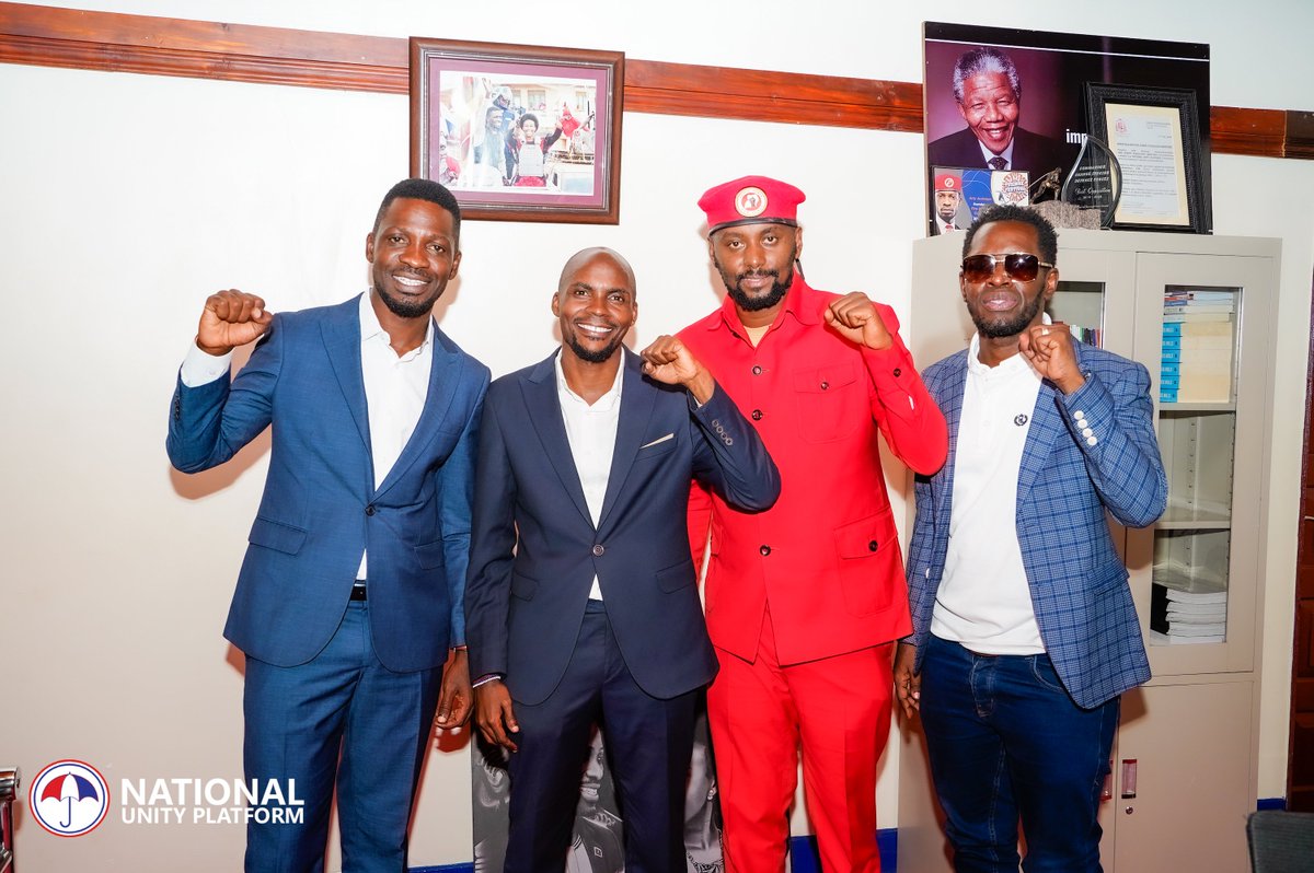 HEBobiwine's tweet image. When our comrade Magala Umar was arrested from City Hall (KCCA) one and a half years ago, he was taken to CMI for interrogation. As they always do when they arrest or abduct our Muslim brothers and sisters, they attempted to link him with ADF. When that failed, plain clothed…