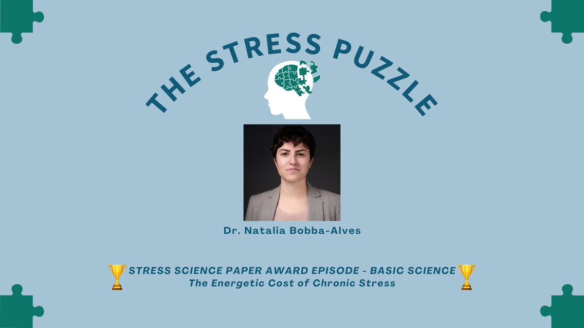 Ryan Linn Brown, PhD 🌻 (@ryanlinnbrown) on Twitter photo 🏆Congratulations to @nbobbaalves & team for winning the <a href="/Stress_Network/">UCSF Stress Measurement Network</a> Stress Science Paper Award in Basic Science! I chatted with Dr. Bobba-Alves about the importance of identifying the cellular basis & energetic costs of chronic stress.
Listen: stressmeasurement.org/podcast/episod… 🏆Congratulations to @nbobbaalves & team for winning the <a href="/Stress_Network/">UCSF Stress Measurement Network</a> Stress Science Paper Award in Basic Science! I chatted with Dr. Bobba-Alves about the importance of identifying the cellular basis & energetic costs of chronic stress.
Listen: stressmeasurement.org/podcast/episod…