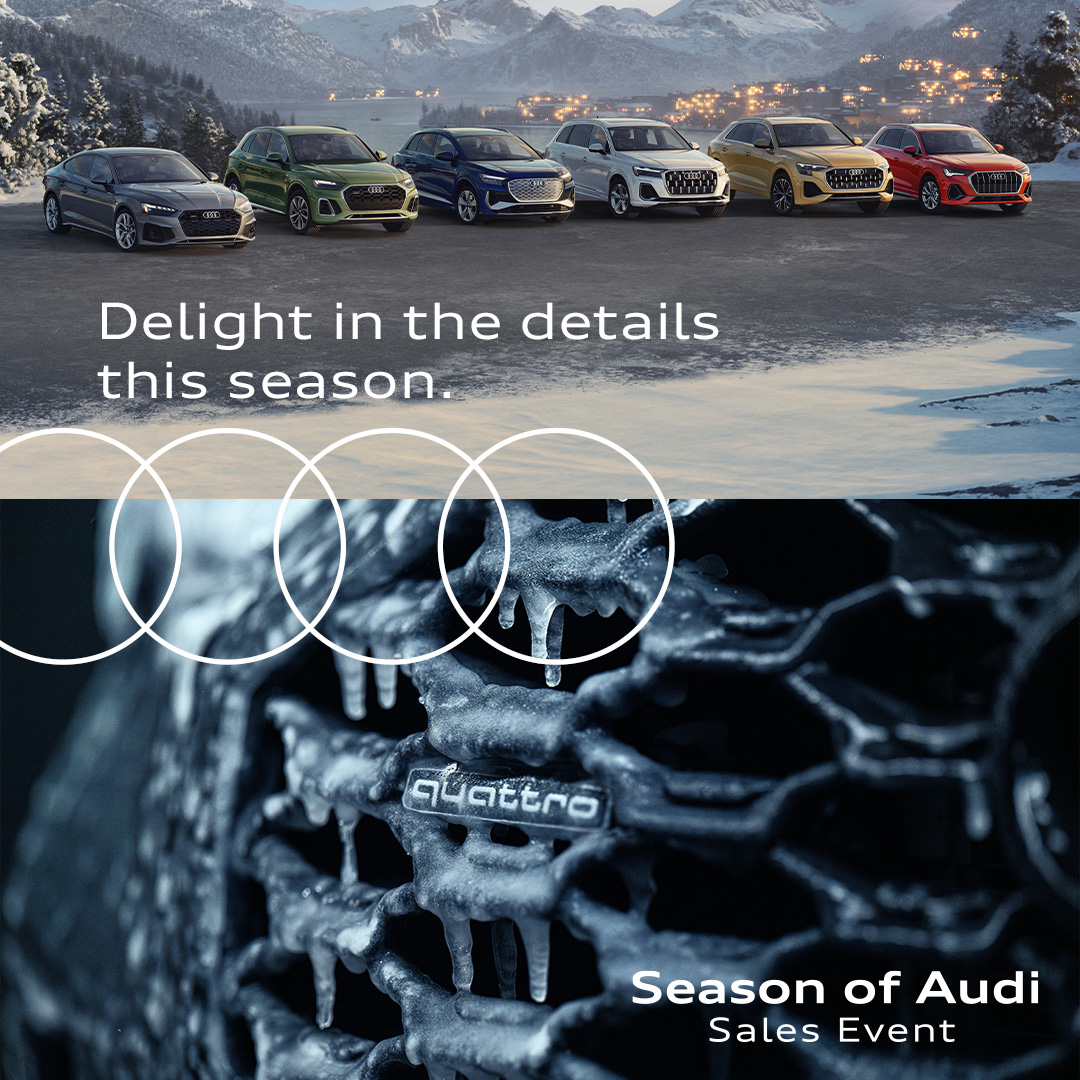 The details are perfect. Come see today at Audi West County during the Season of Audi Sales Event.