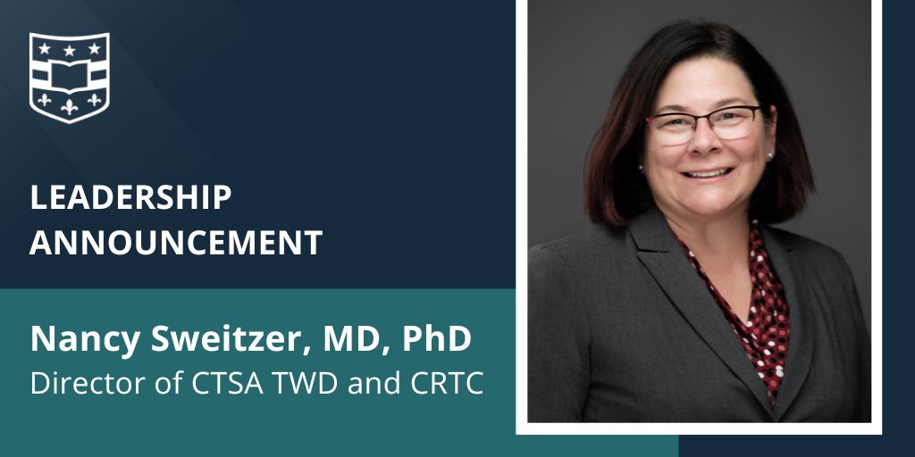 WashU Medicine Department of Medicine (@washudeptmed) on Twitter photo Congrats <a href="/DrNancySweitzer/">Nancy Sweitzer MDPhD</a> MD, PhD, on her new Leadership role as Director of Clinical and Translational Science Award Translational Workforce Development (CTSA TWD) and Clinical Research Training Center <a href="/WashUMedCRTC/">WashU Medicine Clinical Research Training Center</a> <a href="/washumedicine/">WashU Medicine</a> <a href="/WashUCardiology/">WashU Medicine Cardiovascular Division</a>
More> l8r.it/OJAC Congrats <a href="/DrNancySweitzer/">Nancy Sweitzer MDPhD</a> MD, PhD, on her new Leadership role as Director of Clinical and Translational Science Award Translational Workforce Development (CTSA TWD) and Clinical Research Training Center <a href="/WashUMedCRTC/">WashU Medicine Clinical Research Training Center</a> <a href="/washumedicine/">WashU Medicine</a> <a href="/WashUCardiology/">WashU Medicine Cardiovascular Division</a>
More> l8r.it/OJAC