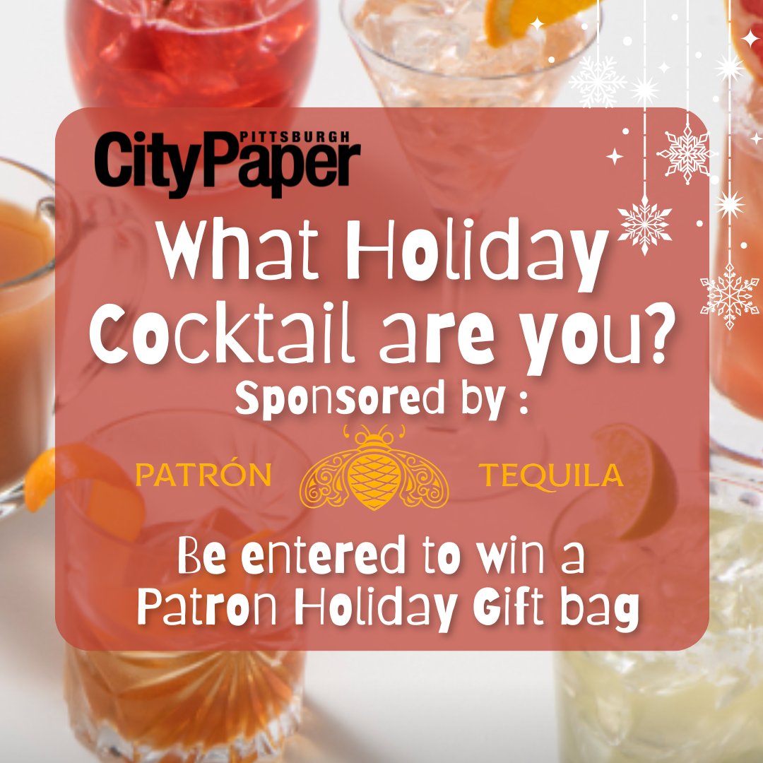 Find out which holiday cocktail suits your personality with this fun new quiz!

Participants are eligible to win a Patron Party Pack from <a href="/Bacardi/">BACARDI</a> !!

citypaper.secondstreetapp.com/Which-Holiday-…