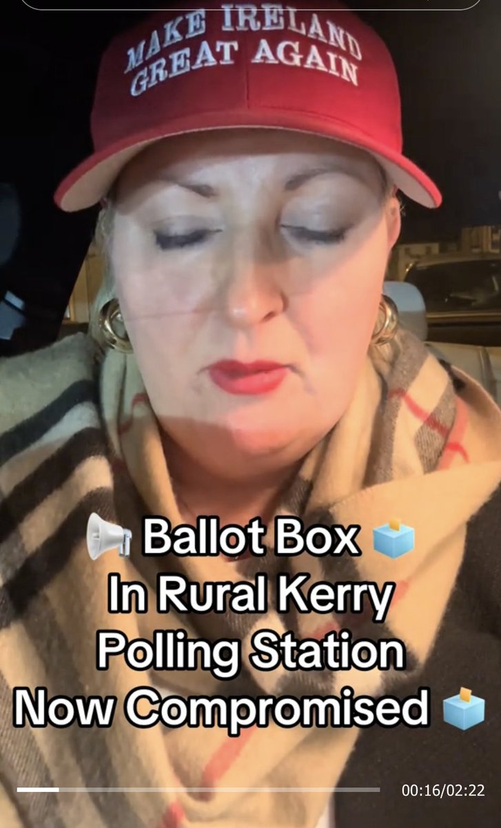 daithaigilbert's tweet photo. I spoke to Michelle Keane, an anti-immigrant candidate in Ireland's #GeneralElection24 about her support of Trump, claims of the vote being "rigged" and her viral TikTok video that sparked election conspiracies among Ireland's far-right

https://t.co/QIWCl2BmmL https://t.co/Z4aNOeL5QB