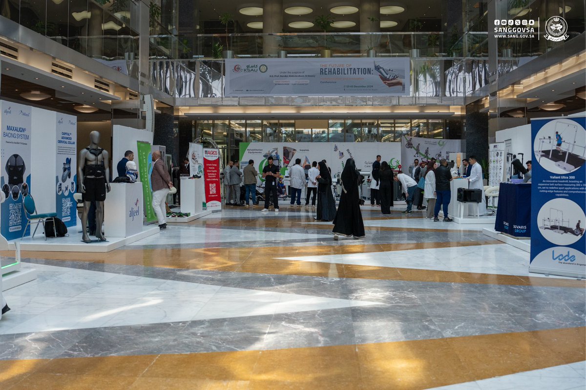 وزارة الحرس الوطني (@sanggovsa) on Twitter photo تستضيف <a href="/KSAU_HS/">جامعة الملك سعود بن عبدالعزيز للعلوم الصحية</a>
#مؤتمر_مستقبل_التأهيل: التحول والابتكار الذي يجمع بين التكنولوجيا الحديثة وأحدث الممارسات لرفع جودة الخدمات التأهيلية وتعزيز التعاون لدعم التحول في الممارسات السريرية؛ بحضور مدير عام الشؤون الطبية الدكتور سعد المحرج. تستضيف <a href="/KSAU_HS/">جامعة الملك سعود بن عبدالعزيز للعلوم الصحية</a>
#مؤتمر_مستقبل_التأهيل: التحول والابتكار الذي يجمع بين التكنولوجيا الحديثة وأحدث الممارسات لرفع جودة الخدمات التأهيلية وتعزيز التعاون لدعم التحول في الممارسات السريرية؛ بحضور مدير عام الشؤون الطبية الدكتور سعد المحرج.