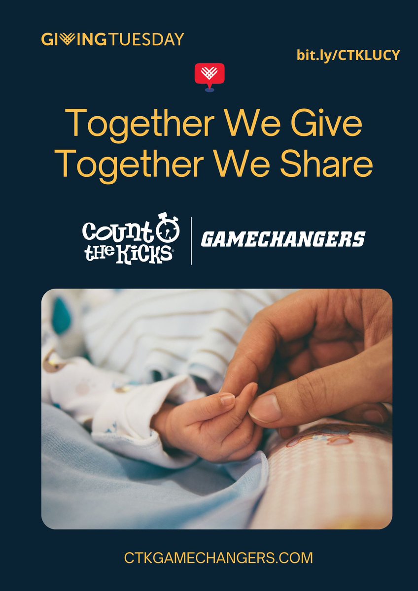 Lucy Olsen (@lucyolsenbball) on Twitter photo Unleash your generosity today as we do something bigger than the game! Help me in supporting @CounttheKickUS a stillbirth prevention campaign. Pledge to today at bit.ly/CTKLUCY. #GivingTuesday #stillbirthprevention <a href="/CTKGameChangers/">Count The Kicks GameChangers</a> Unleash your generosity today as we do something bigger than the game! Help me in supporting @CounttheKickUS a stillbirth prevention campaign. Pledge to today at bit.ly/CTKLUCY. #GivingTuesday #stillbirthprevention <a href="/CTKGameChangers/">Count The Kicks GameChangers</a>