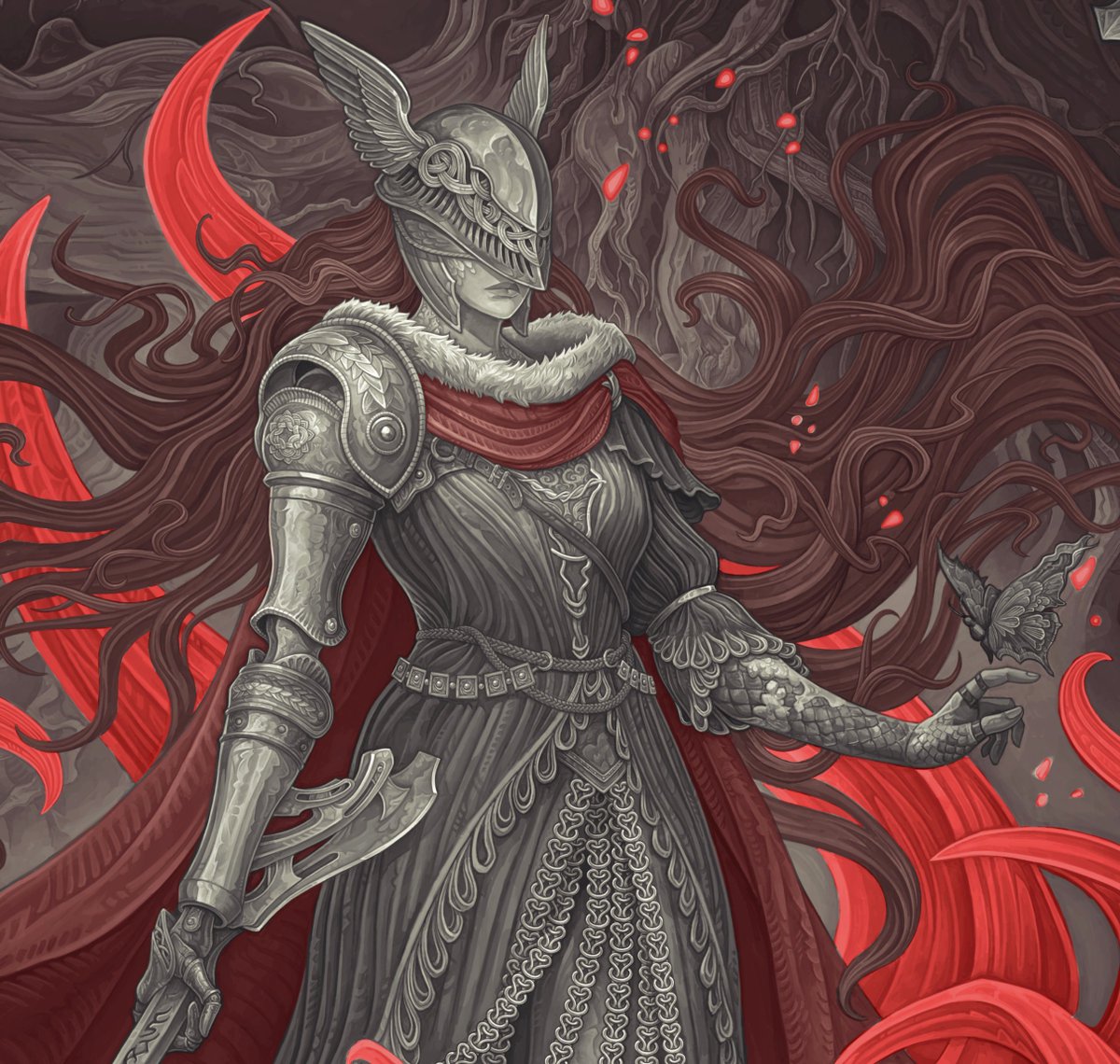 danwarrenart's tweet image. some details from my new piece for meat bun- link in the post below!