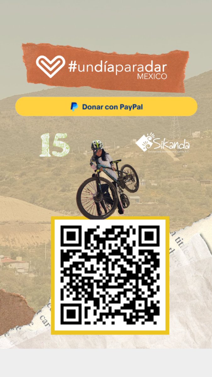 Hoy es #UnDíaParaDarMX y para SiKanda es una fecha especial en la que te pedimos celebrar con nosotras 15 años de trabajo por las comunidades de Oaxaca. Tu 🎁nos ayuda a seguir 🫰
Dona hoy: paypal.com/donate/?hosted…