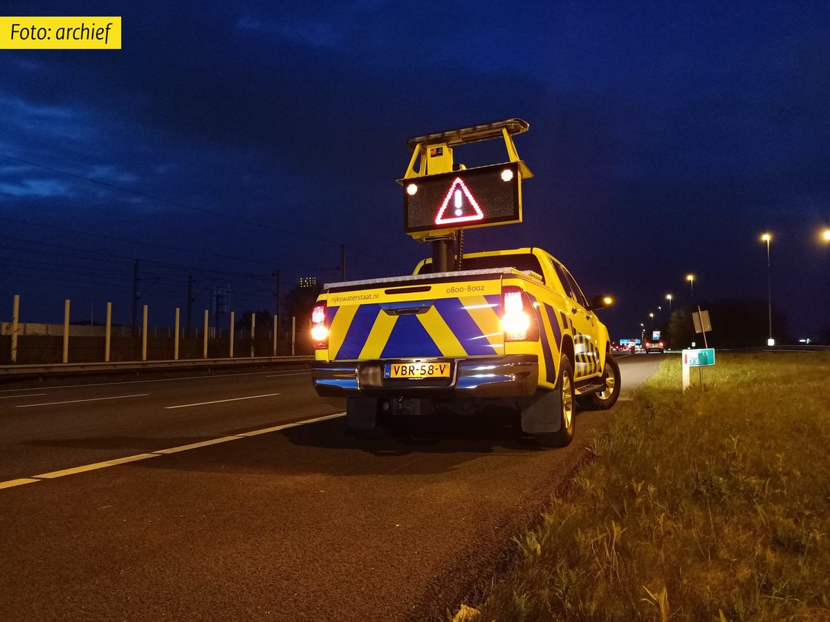 Ongeval op N35 bij Haarle: weg afgesloten in beide richtingen