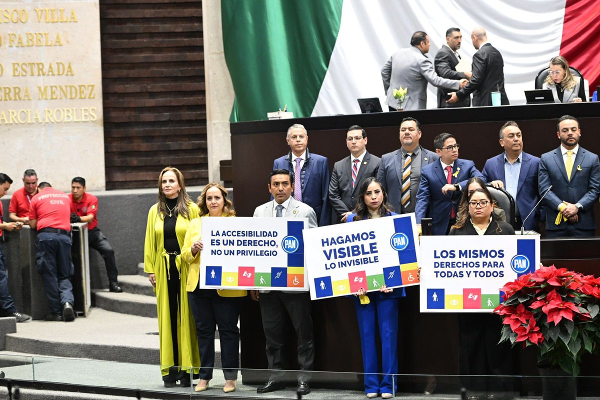En este Día Internacional de las Personas con Discapacidad, recordamos la importancia de construir una sociedad inclusiva y accesible para todas y todos. 

Las y los Diputados PAN, trabajamos por la igualdad de oportunidades y el respeto a la dignidad de cada persona.💙💛