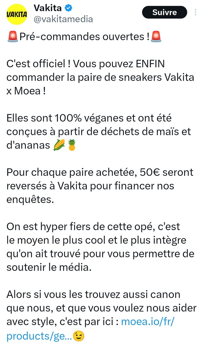 emma_ducros's tweet image. A pied, voyons. Avec des chaussures en déchet de maïs 

#gogos