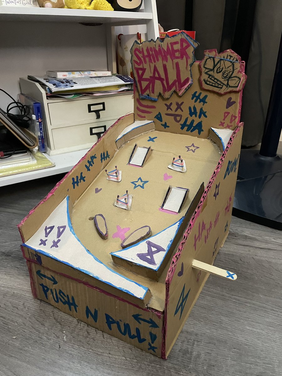 jinx themed project for school!!