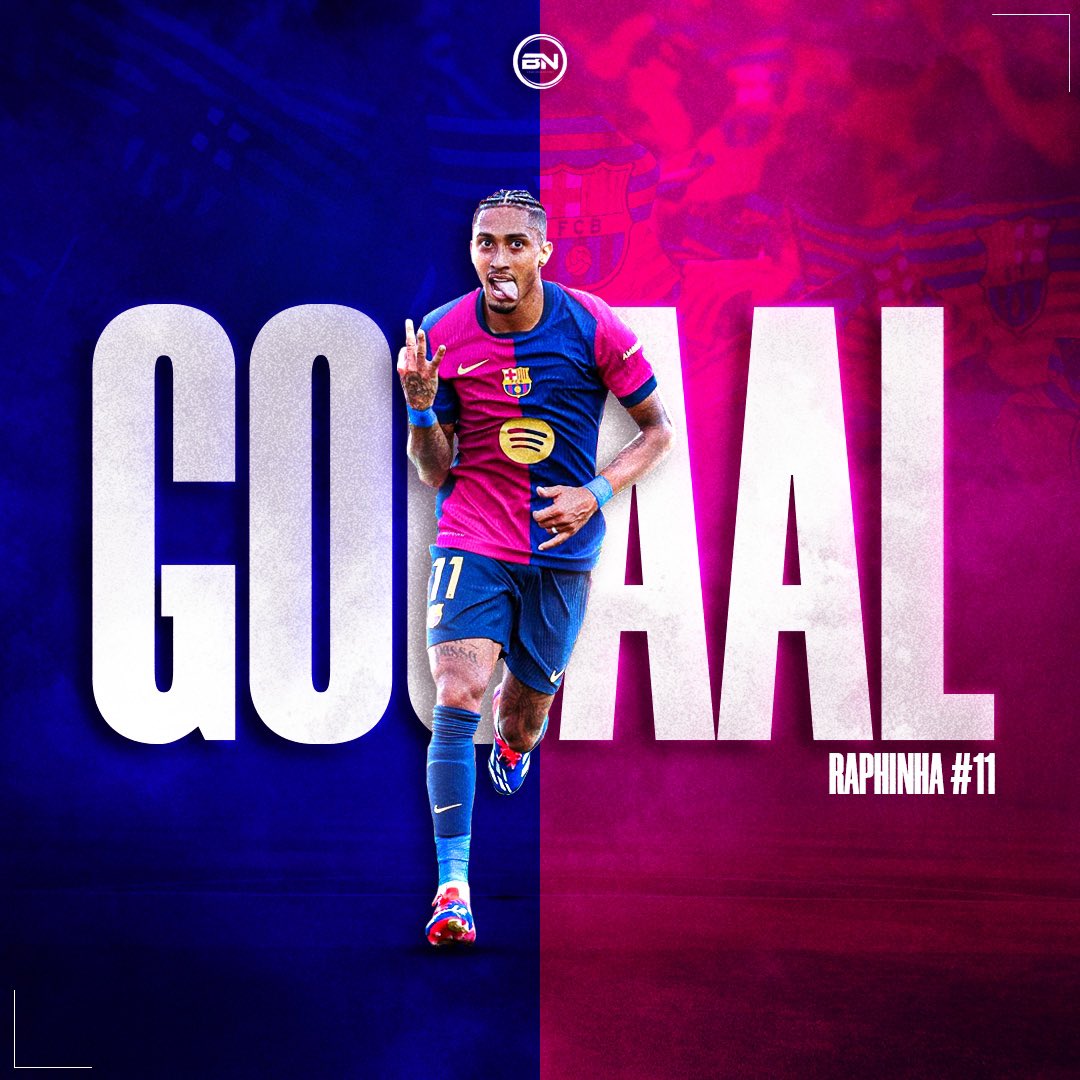 𝐆𝐎𝐎𝐎𝐎𝐎𝐎𝐎𝐎𝐎𝐎𝐎𝐎𝐎𝐎𝐎𝐎𝐎𝐎𝐎𝐎𝐎𝐎𝐎𝐎𝐎𝐎𝐎𝐎𝐎𝐎𝐎𝐎𝐎𝐎𝐎𝐎𝐎𝐎𝐎𝐎𝐎𝐎𝐎𝐎𝐎𝐎𝐎𝐎𝐎𝐎𝐎𝐎𝐎𝐎𝐎𝐎𝐋 🔵🔴

RAPHINHAAAAAAAAA TRANSFORME LE PENALTY PARFAITEMENT POUR DONNER L’AVANTAGE AU BARÇA !!!!

Bonne entame de seconde période 👊

𝐌𝐀𝐉 1️⃣ - 2️⃣ 𝐅𝐂𝐁