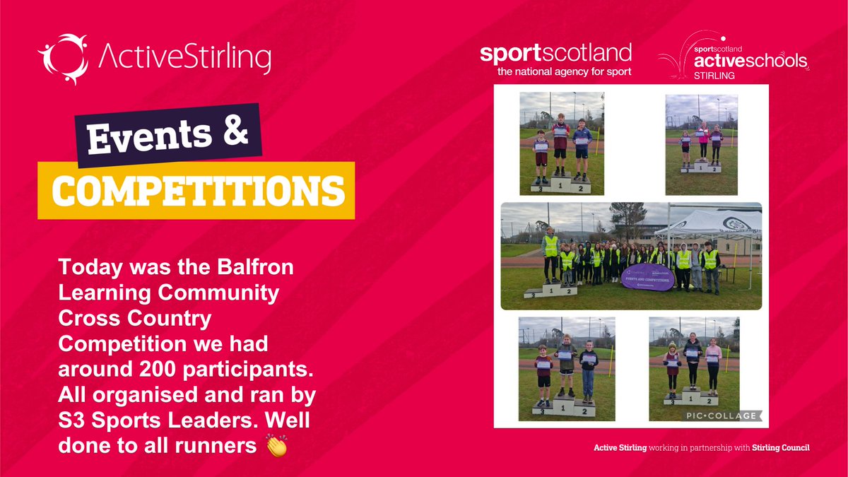 Neil Thomson (@asthommo) on Twitter photo Balfron Learning Community Cross Country Competition today @balfronhigh Congratulations to all runners <a href="/BalfronPrimary/">Balfron Primary</a> <a href="/DrymenPrimary/">๐Drymen PrimarySchool๐</a> <a href="/KPSandNursery/">KillearnPS & Nursery</a> <a href="/kippenprimary/">Kippen Primary</a> <a href="/strathbps/">Strathblane Primary School</a> Huge well done to the excellent S3 Sports Leaders who ran the event @BalfronHSsport <a href="/activestirling1/">Active Stirling Ltd</a> ๐โโ๏ธ๐โโ๏ธ Balfron Learning Community Cross Country Competition today @balfronhigh Congratulations to all runners <a href="/BalfronPrimary/">Balfron Primary</a> <a href="/DrymenPrimary/">๐Drymen PrimarySchool๐</a> <a href="/KPSandNursery/">KillearnPS & Nursery</a> <a href="/kippenprimary/">Kippen Primary</a> <a href="/strathbps/">Strathblane Primary School</a> Huge well done to the excellent S3 Sports Leaders who ran the event @BalfronHSsport <a href="/activestirling1/">Active Stirling Ltd</a> ๐โโ๏ธ๐โโ๏ธ