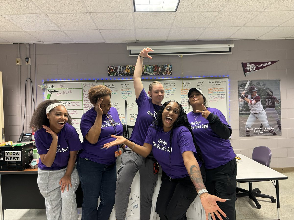 HumbleMSScience's tweet image. 8th grade Science teachers had an amazing Force Day before break!