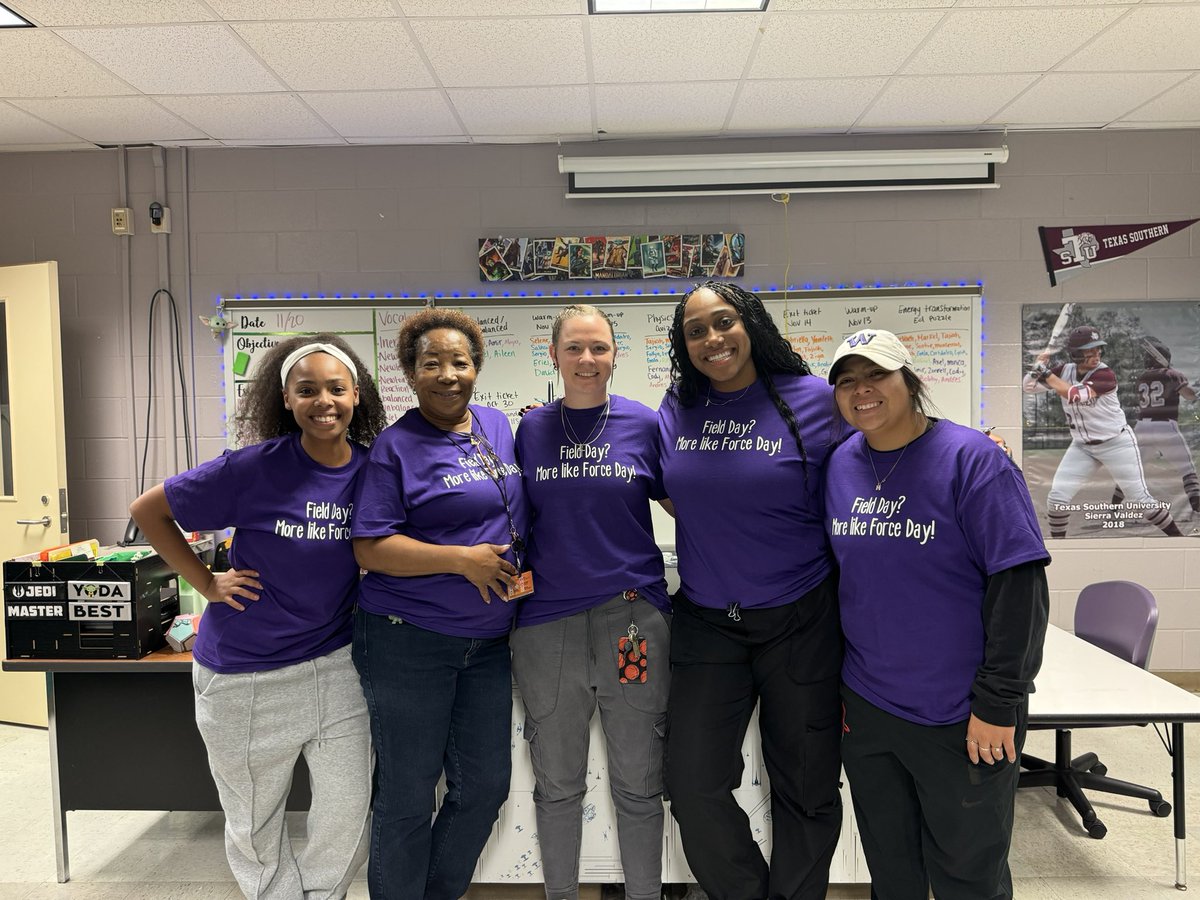 HumbleMSScience's tweet image. 8th grade Science teachers had an amazing Force Day before break!