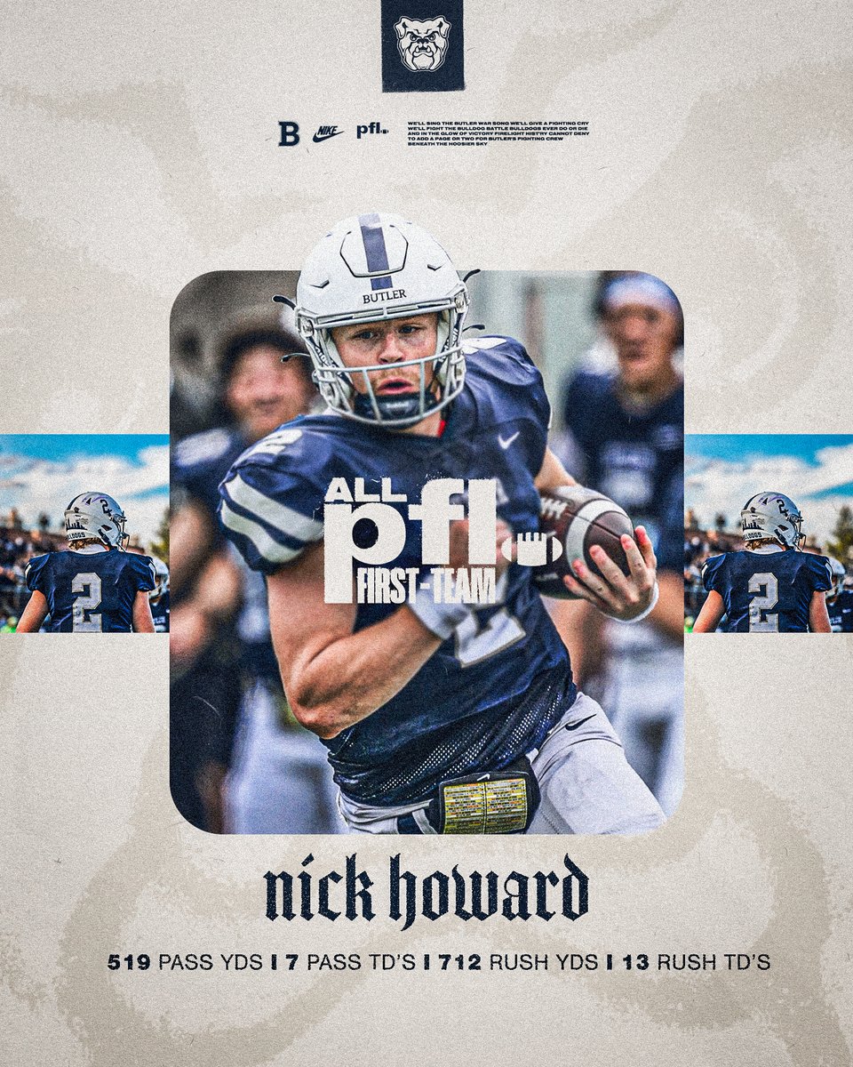 2024 All-Pioneer Football League First Team Selection
All-Purpose Back – Nick Howard