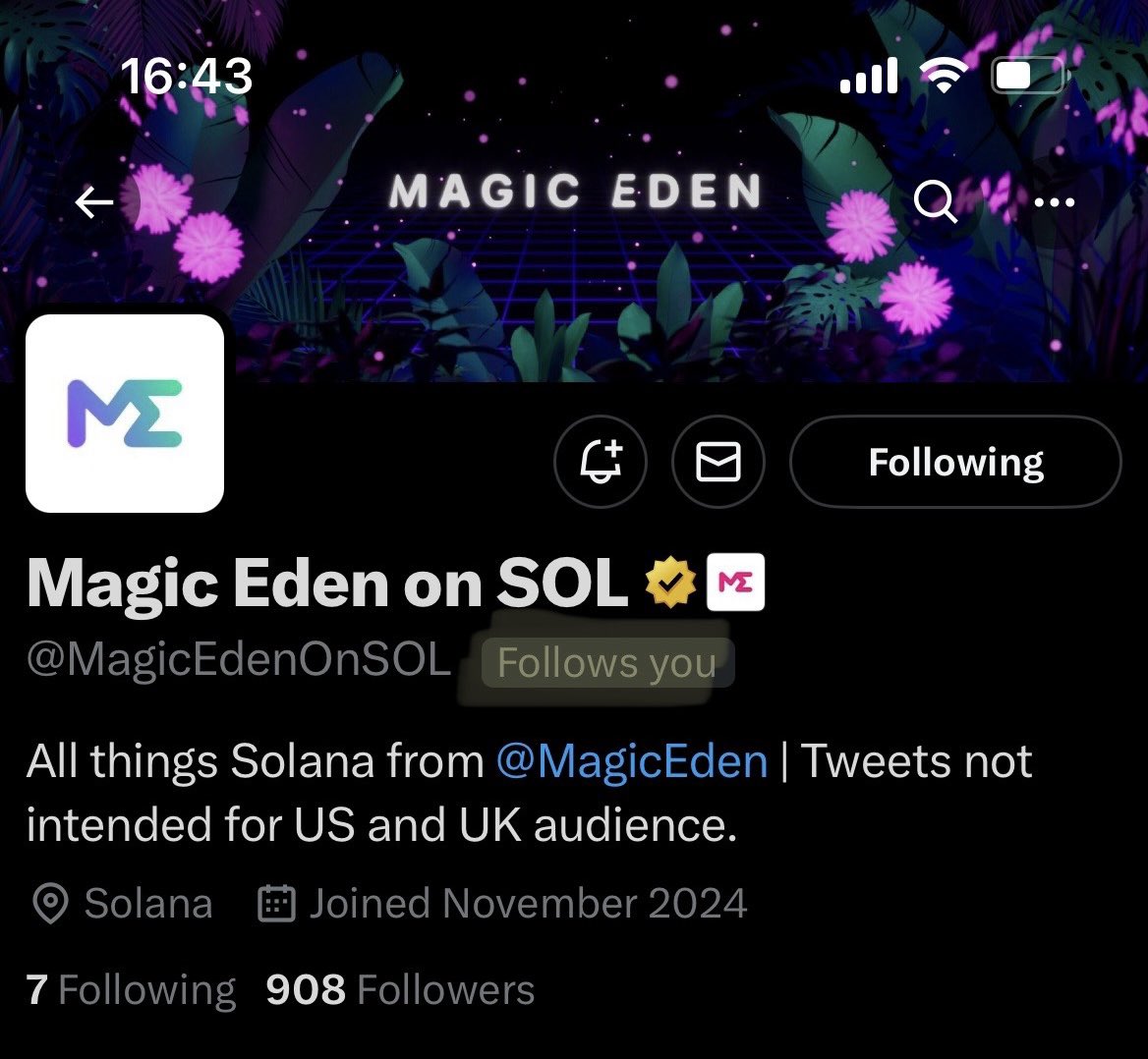 Magic Eden on SOL tweet media