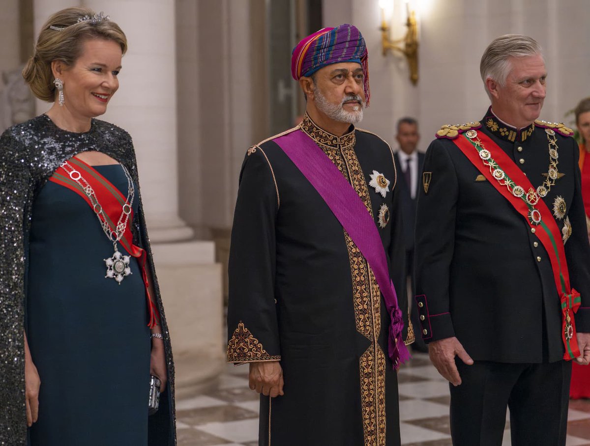 arabiandailys's tweet photo. In honour of His Majesty the Sultan, the King of the Belgians hosts an official dinner at Royal Castle of Laeken.
#oman #Belgium #hismajesty #officialdinner #royalcastle #arabiandaily #ad https://t.co/6RupjMQAHo