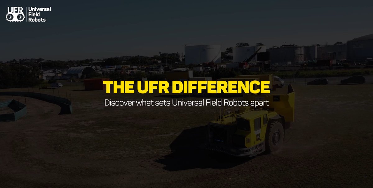 Universal Field Robots (@ufrobots) on Twitter photo 💡🦾 Watch our latest video to hear from Jeff Sterling and Dush Wimal about what sets <a href="/UFRobots/">Universal Field Robots</a> apart from the rest when it comes to #robotics and #automation #technology that boosts #safety, #efficiency and #sustainability across the #mining #valuechain > youtube.com/watch?v=HrpSAS… 💡🦾 Watch our latest video to hear from Jeff Sterling and Dush Wimal about what sets <a href="/UFRobots/">Universal Field Robots</a> apart from the rest when it comes to #robotics and #automation #technology that boosts #safety, #efficiency and #sustainability across the #mining #valuechain > youtube.com/watch?v=HrpSAS…