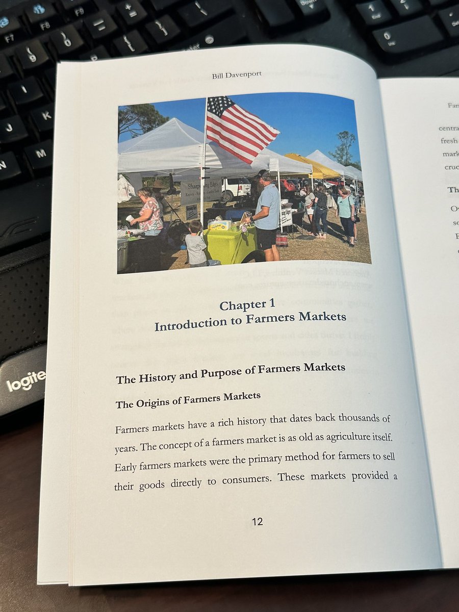 I’m excited for December 6th when my book is released for sale!  Before I retired from the Navy and was starting my journey as a vendor at farmers markets in the FL panhandle, I noticed there wasnt many resources, practically none, for vendors wanting to sell at markets, craft
