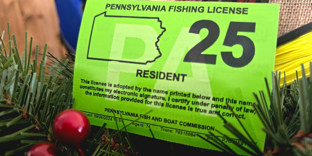 pafishandboat's tweet image. A year’s worth of angling adventure awaits when you purchase your 2025 Pennsylvania fishing license, permits, or gift vouchers -- on sale now at HuntFish.PA.gov

Learn more: ow.ly/tCoM50Uk1rK

#PAFishandBoat #FishPA #Fishing # #FishingLicense #GivingTuesday