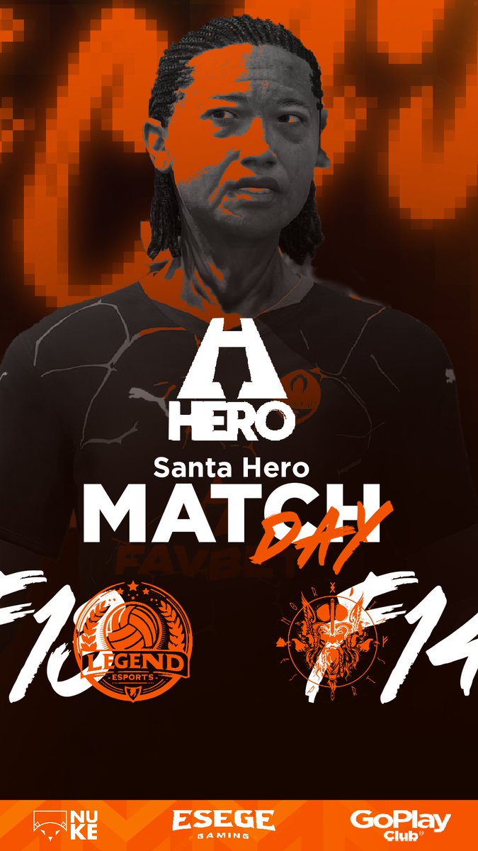 Match Day! | Santa Hero 

Sale a rodar la esférica en las canchas de Hero Tournament en su edición de Santa Hero 🎅🏻

Hoy nos toca enfrentarnos a Legend eSports en la fecha 13 y a Nordik eSports en la fecha 14

Vamos Dragones 🐉🧡

#Fc25 #fc25clubespro #11v11 #esegegaming