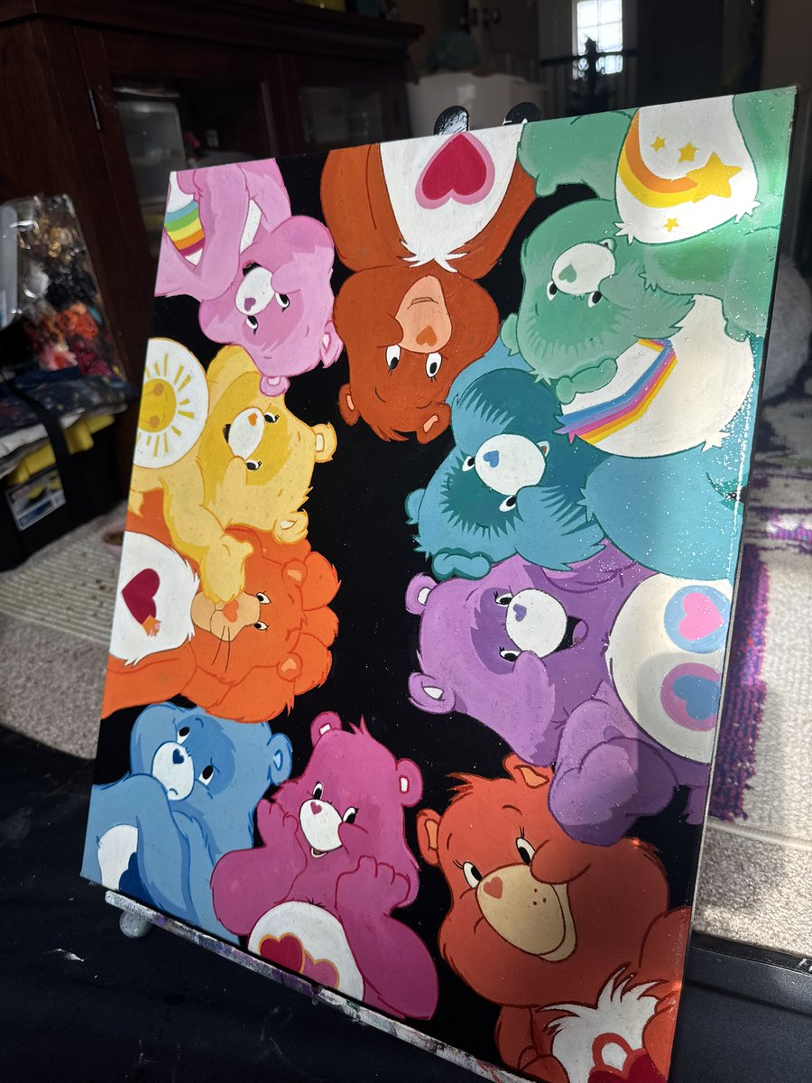 bobbyrossa's tweet photo. 💛🧡❤️🩷Care Bears💜💙🩵💚 https://t.co/o7zYkZhHze